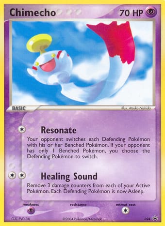 Chimecho Nintendo Black Star Promos Pokemon Card