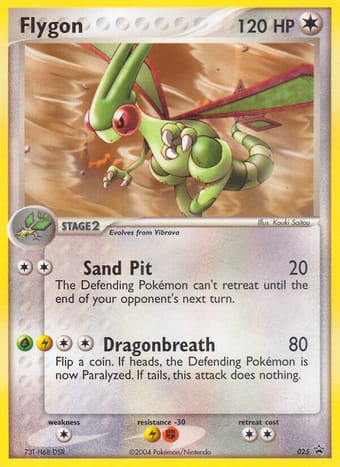 Flygon Nintendo Black Star Promos Pokemon Card