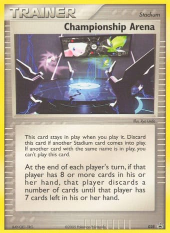 Championship Arena Nintendo Black Star Promos Pokemon Card