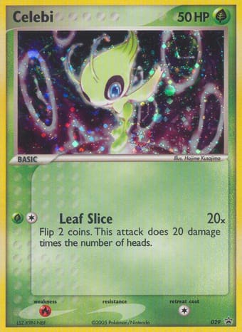 Celebi Nintendo Black Star Promos Pokemon Card