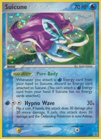 Suicune Nintendo Black Star Promos Pokemon Card