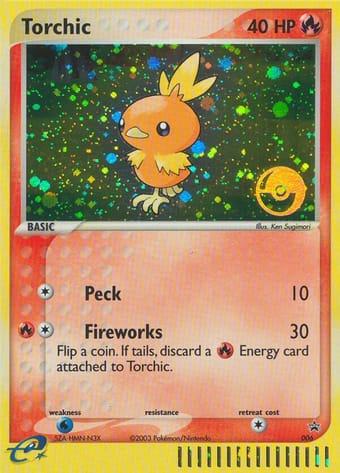 Torchic Nintendo Black Star Promos Pokemon Card