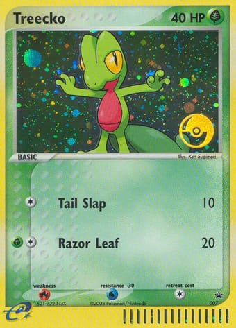 Treecko Nintendo Black Star Promos Pokemon Card