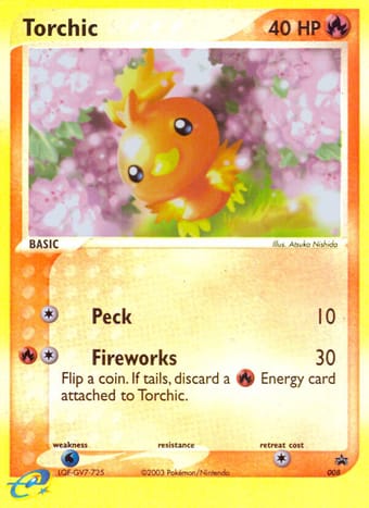 Torchic Nintendo Black Star Promos Pokemon Card