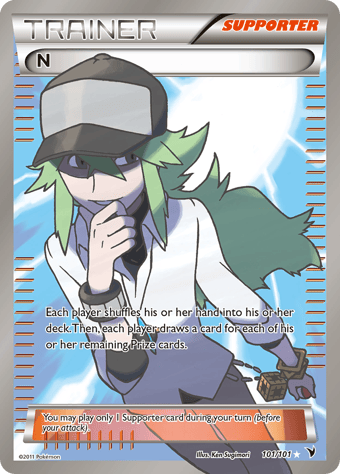 N Noble Victories Pokemon Card