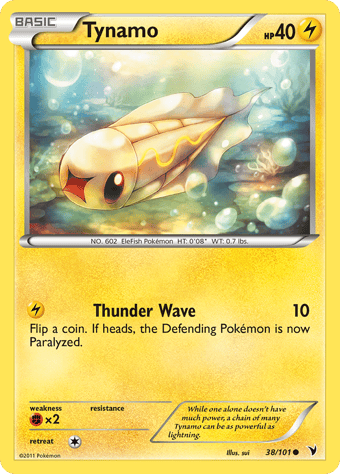 Tynamo Noble Victories Pokemon Card