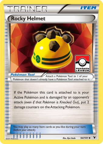 Rocky Helmet Noble Victories Pokemon Card