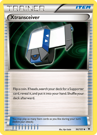 Xtransceiver Noble Victories Pokemon Card