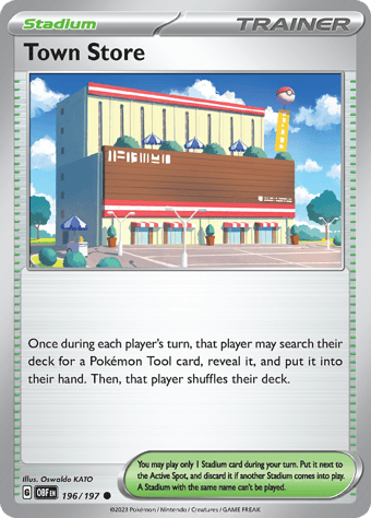 Town Store Obsidian Flames Pokemon Card