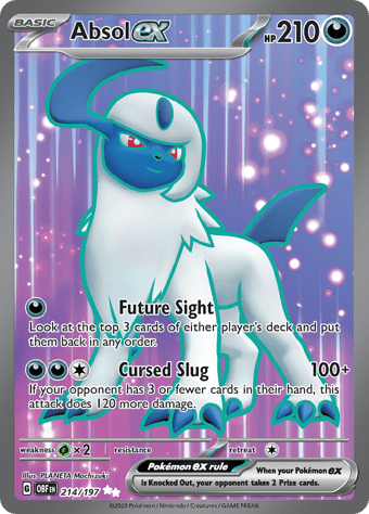 Absol ex Obsidian Flames Pokemon Card