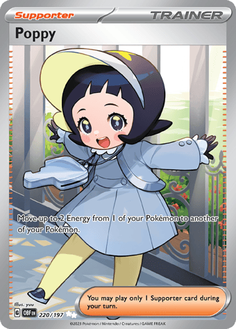 Poppy Obsidian Flames Pokemon Card