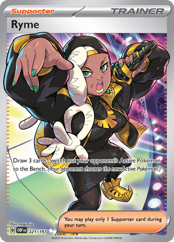 Ryme Obsidian Flames Pokemon Card