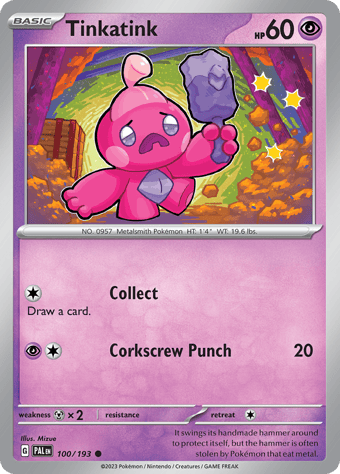 Tinkatínk Paldea Evolved Pokemon Card
