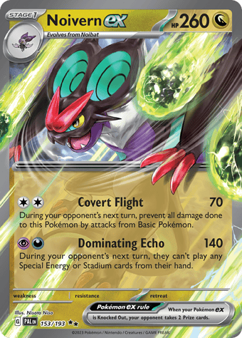 Noivern EX Paldea Evolved Pokemon Card