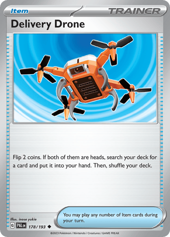 Delivery Drone Paldea Evolved Pokemon Card