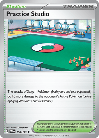 Practice Studio Paldea Evolved Pokemon Card
