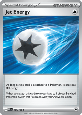Jet Energy Paldea Evolved Pokemon Card