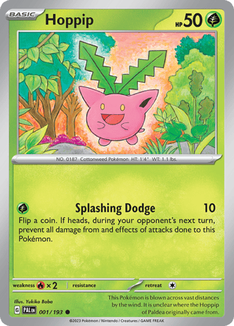 Hoppip Paldea Evolved Pokemon Card