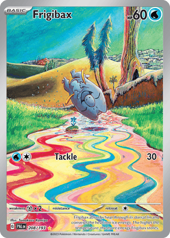 Frigibax Paldea Evolved Pokemon Card