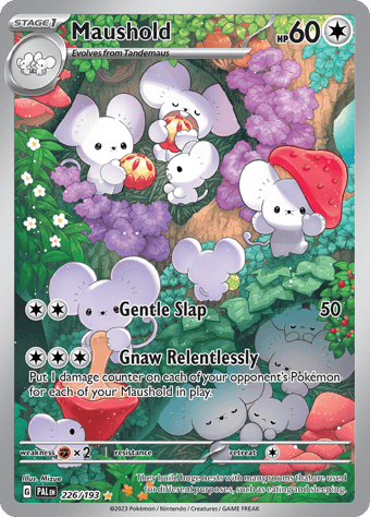 Maushold Paldea Evolved Pokemon Card