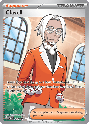 Clavell Paldea Evolved Pokemon Card