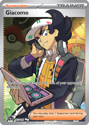 Giacomo Paldea Evolved Pokemon Card