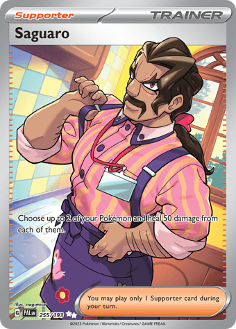 Saguaro Paldea Evolved Pokemon Card