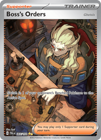 Boss's Orders Paldea Evolved Pokemon Card