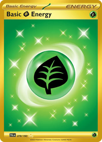 Grass Energy Paldea Evolved Pokemon Card