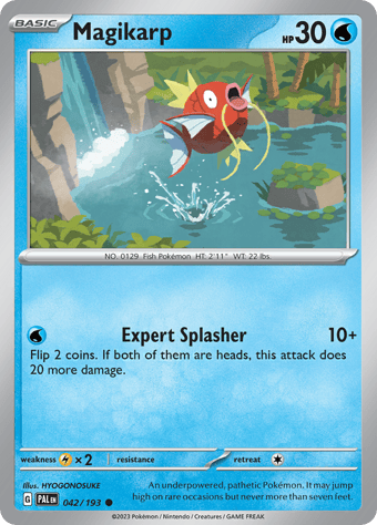 Magikarp Paldea Evolved Pokemon Card