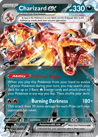 Charizard ex Paldean Fates Pokemon Card