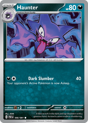 Haunter Paldean Fates Pokemon Card