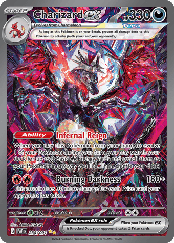 Charizard ex Paldean Fates Pokemon Card