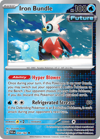 Iron Bundle Paradox Rift Pokemon Card