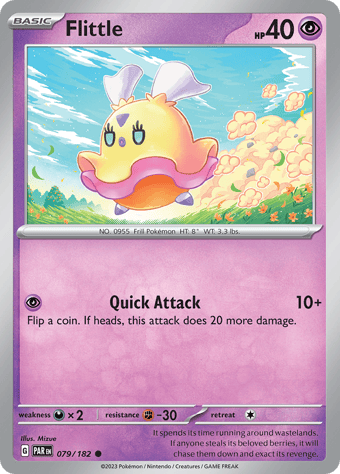Flittle Paradox Rift Pokemon Card