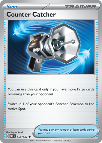 Counter Catcher Paradox Rift Pokemon Card