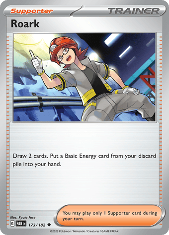 Roark Paradox Rift Pokemon Card