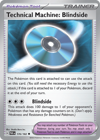 Technical Machine: Blindside Paradox Rift Pokemon Card