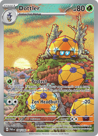 Dottler Paradox Rift Pokemon Card