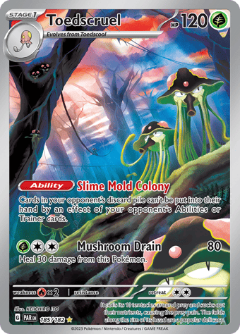 Toedscruel Paradox Rift Pokemon Card