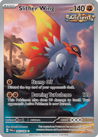 Slither Wing Paradox Rift Pokemon Card