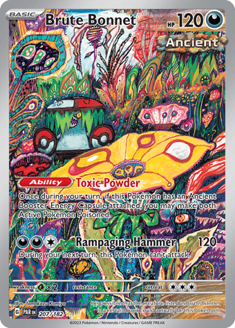 Brute Bonnet Paradox Rift Pokemon Card