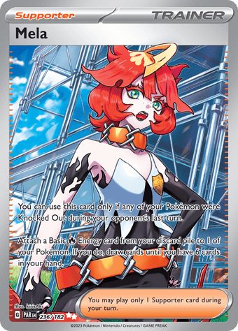 Mela Paradox Rift Pokemon Card