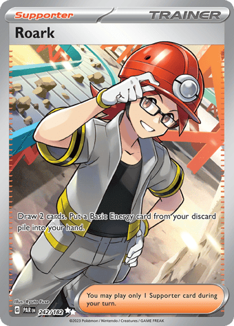 Roark Paradox Rift Pokemon Card