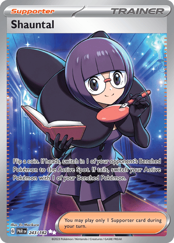 Shauntal Paradox Rift Pokemon Card