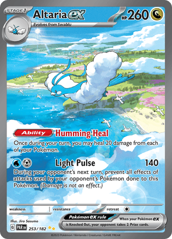 Altaria ex Paradox Rift Pokemon Card