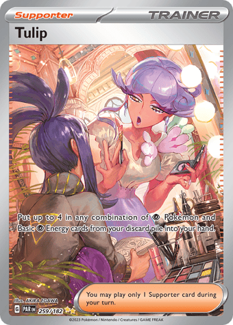 Tulip Paradox Rift Pokemon Card