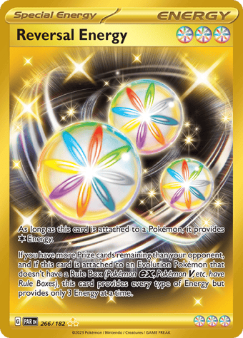 Reversal Energy Paradox Rift Pokemon Card