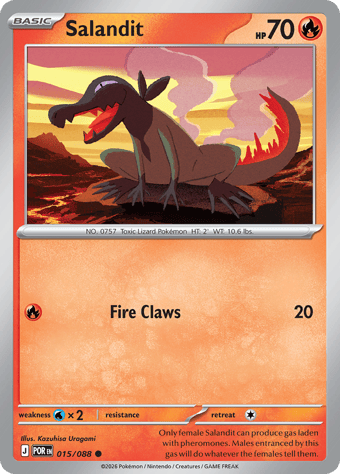 Salandit Perfect Order Pokemon Card
