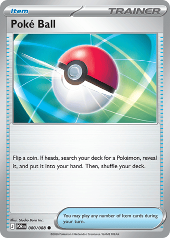 Poké Ball Perfect Order Pokemon Card